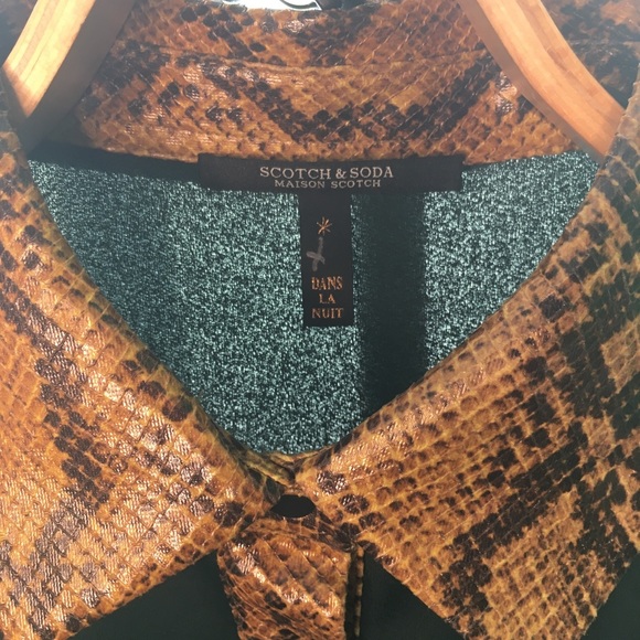 SCOTCH & SODA polyester blouse (medium) - Picture 4 of 4